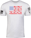 Freedom Isn't Free, The Price of Freedom, Some Gave All All Gave Some, Wargasm Clothing Company, Veteran Owned & Operated, Combat Veteran, Disabled Veteran, Combat Vet, Disabled Vet, Iraq War, Amputee, Amputation, Prosthetic Limbs, Prosthetics, Grenades, IED, Explosions, Rocket Launchers, War Wounds